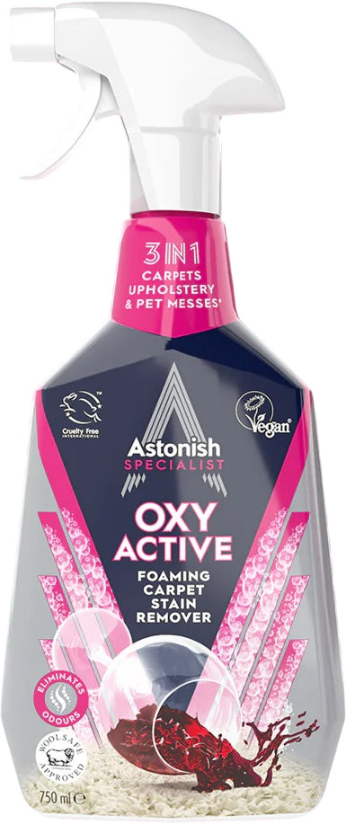 Astonish Carpet & Textile Stain Remover Spray, 750 mL - Image 4