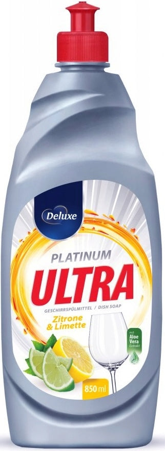 Deluxe Ultra Platinum Lemon & Lime Dishwashing Balsam, 850 mL