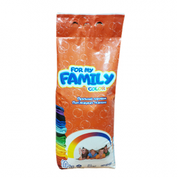 For My Family Color Laundry Detergent Powder, 10 kg
