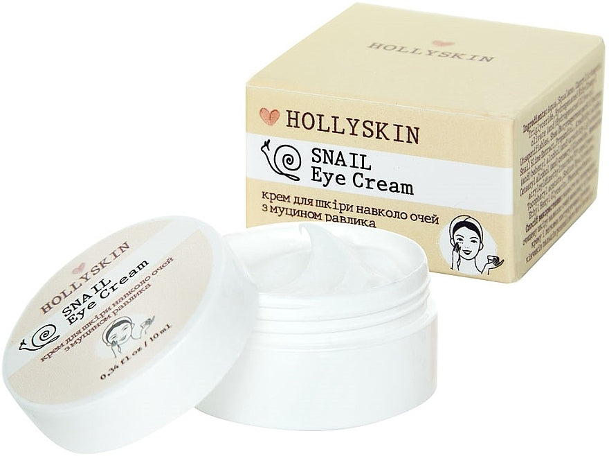 Hollyskin Snail Mucin Eye Cream, 10 mL