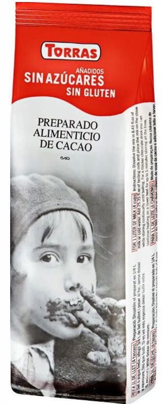 Torras No Added Sugar Gluten-Free Hot Chocolate, 180 g