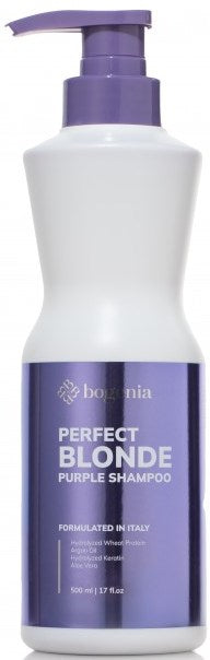 Bogenia Perfect Blonde Anti-Yellow Shampoo, 500 mL