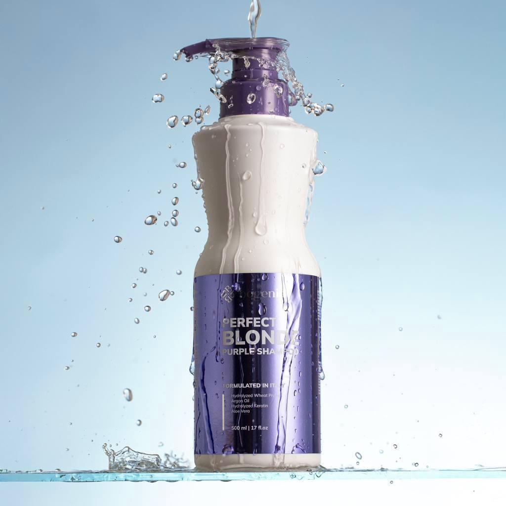 Bogenia Perfect Blonde Anti-Yellow Shampoo, 500 mL - Image 2
