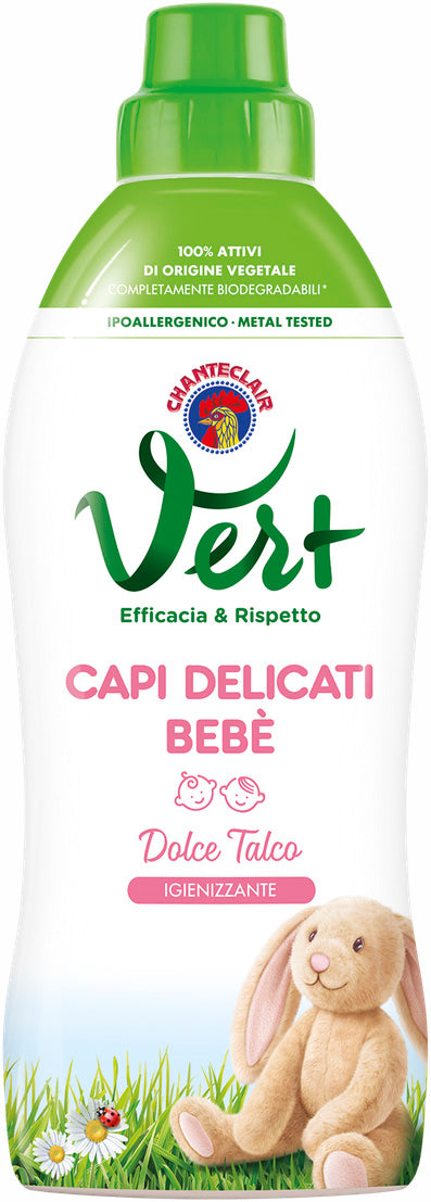 Chante Clair Vert Fragrance-Free Baby Liquid Laundry Detergent, 750 mL