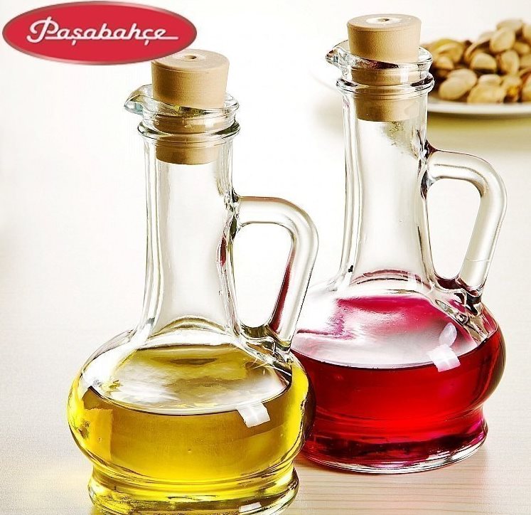 Pasabahce Olivia 80109 Oil & Vinegar Bottle Set, 2 x 260 mL - Image 3