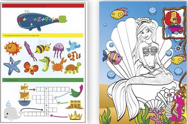 Apelsyn RM-27 3-in-1 Assorted Kids A5 Coloring Book - Image 2