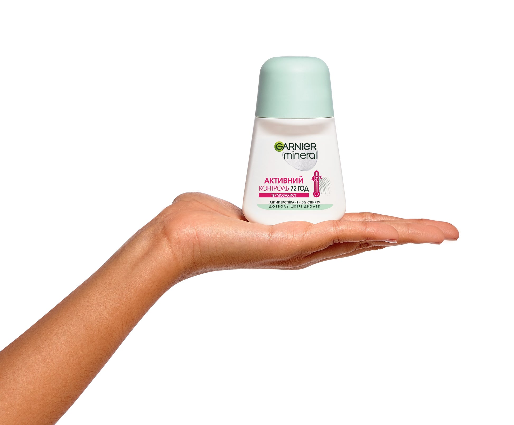 Garnier Mineral Active Control Heat Protection Women's Roll-On Deodorant, 50 mL - Image 3