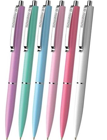 Schreiber K15 130840/130800 Blue Retractable Ballpoint Pen