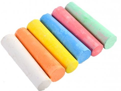 Pokosenko Round Sidewalk Chalk, 6 Colors - Image 2