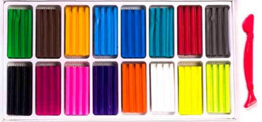 Neznaika 832530 Modeling Clay with Sculpting Tool, 16 Colors, 320 g - Image 2