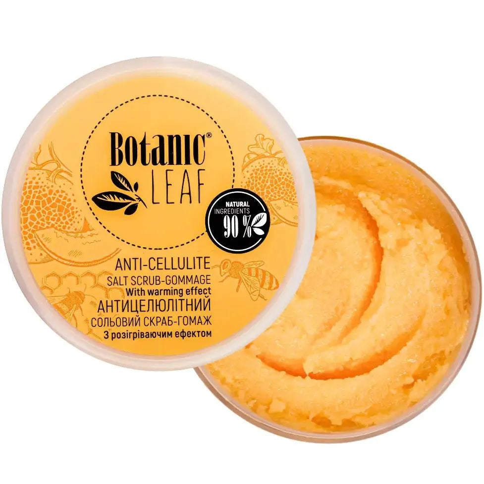 Botanic Leaf Warming Anti-Cellulite Salt Scrub Gommage, 300 mL - Image 2