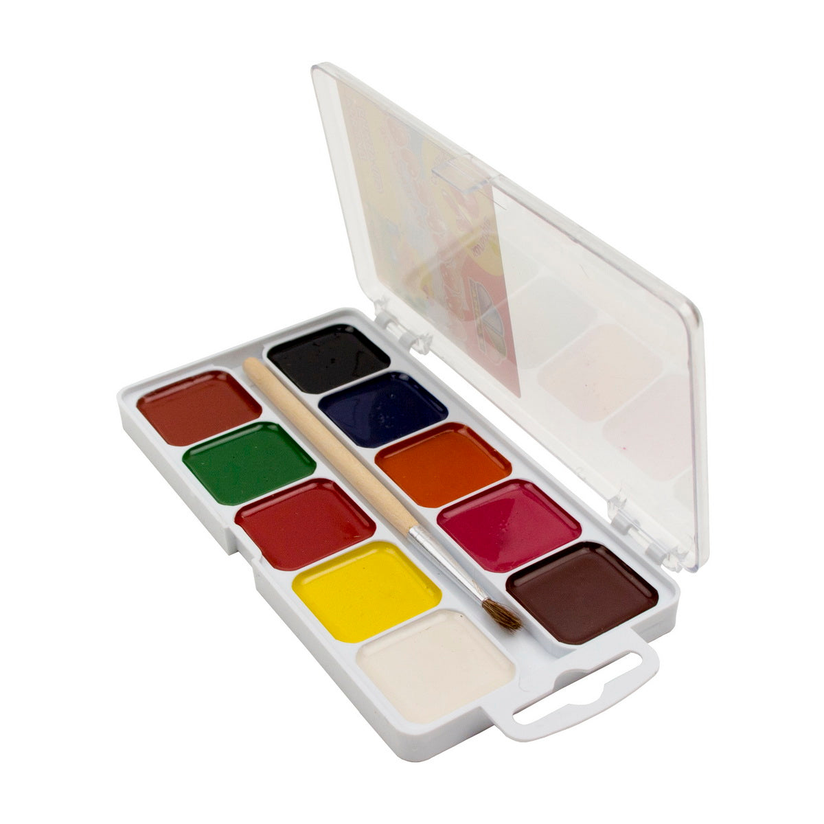 Gamma Fascination 312043 Watercolor Paint Set, 10 Colors - Image 2