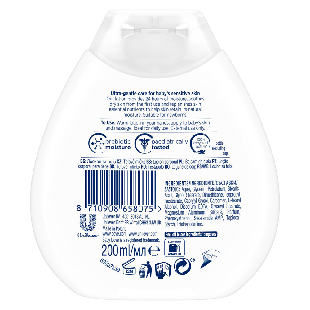 Dove Baby Intensive Moisture Kids Body Lotion, 200 mL - Image 2