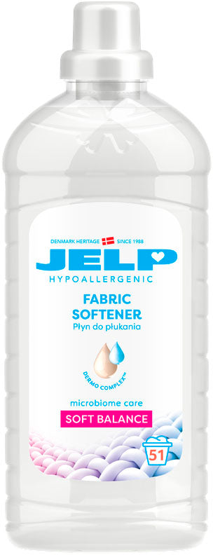 JELP Soft Balance Hypoallergenic Fabric Softener, 1.8 L