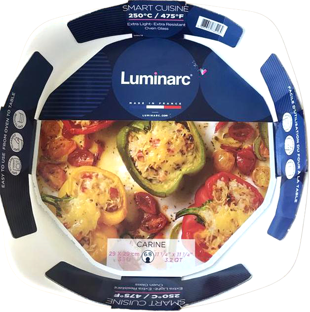 Luminarc Carine Baking Dish, 29 x 29 cm, 3.1 L