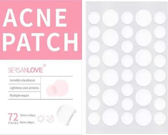 Sersanlove Antibacterial Acne Patches, 72 pcs
