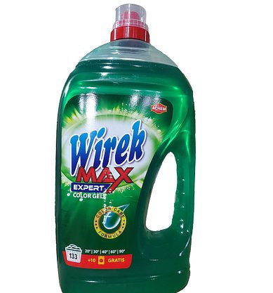 Wirek MAX Expert Color Liquid Laundry Detergent, 4.3 L
