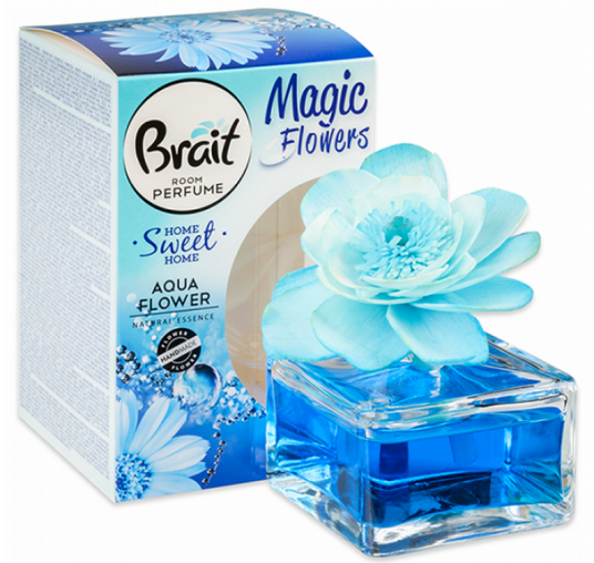 Brait Aqua Flower Decorative Air Freshener, 75 mL