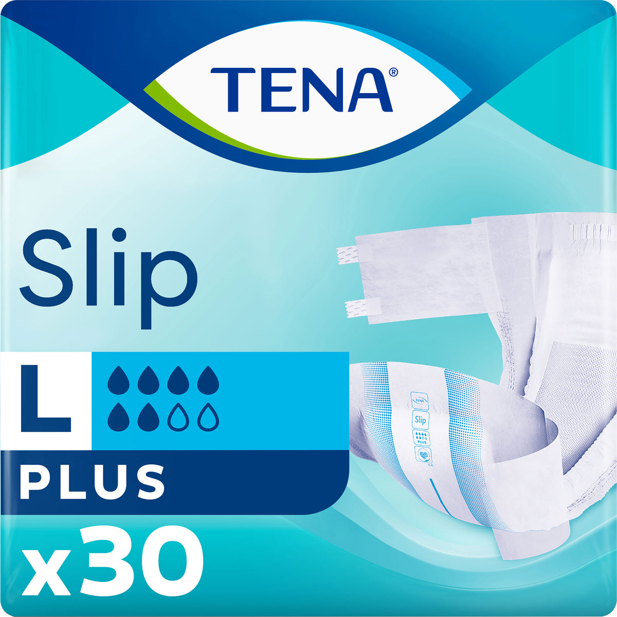 Tena Slip Plus Large Adult Incontinence Briefs, 30 pcs, 90-145 cm - Image 2