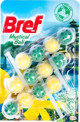 Bref Mystical Bali Toilet Blocks, 3 x 50 g