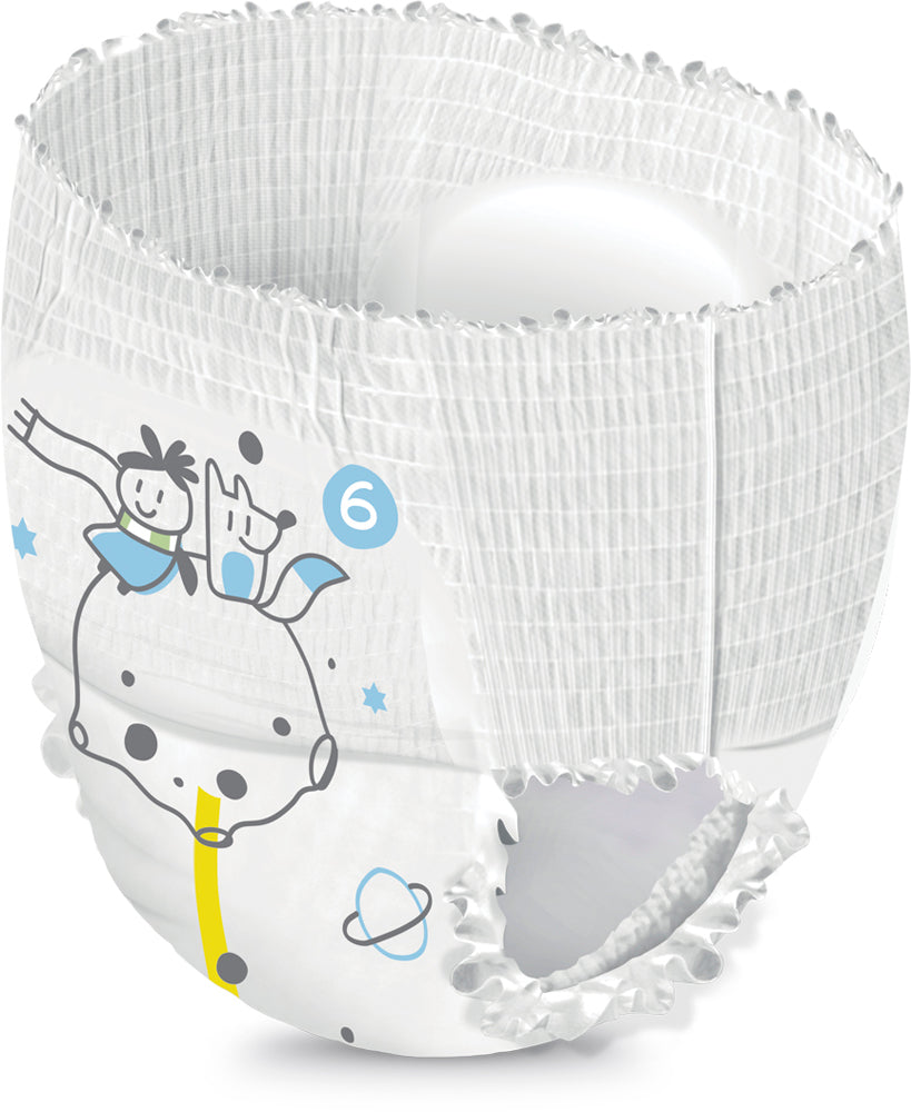 Helen Harper Soft & Dry Size 6 Baby Pull-Up Diaper Pants, 15+ kg, 36 pcs - Image 3