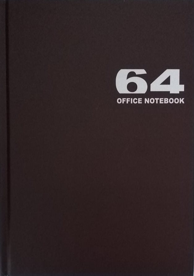 Bourgeois A5 Hardcover Grid Notebook, 64 Sheets
