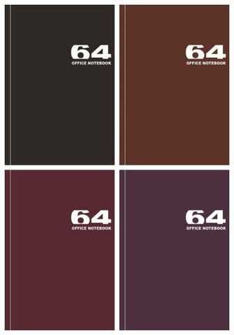 Bourgeois A5 Hardcover Grid Notebook, 64 Sheets - Image 2