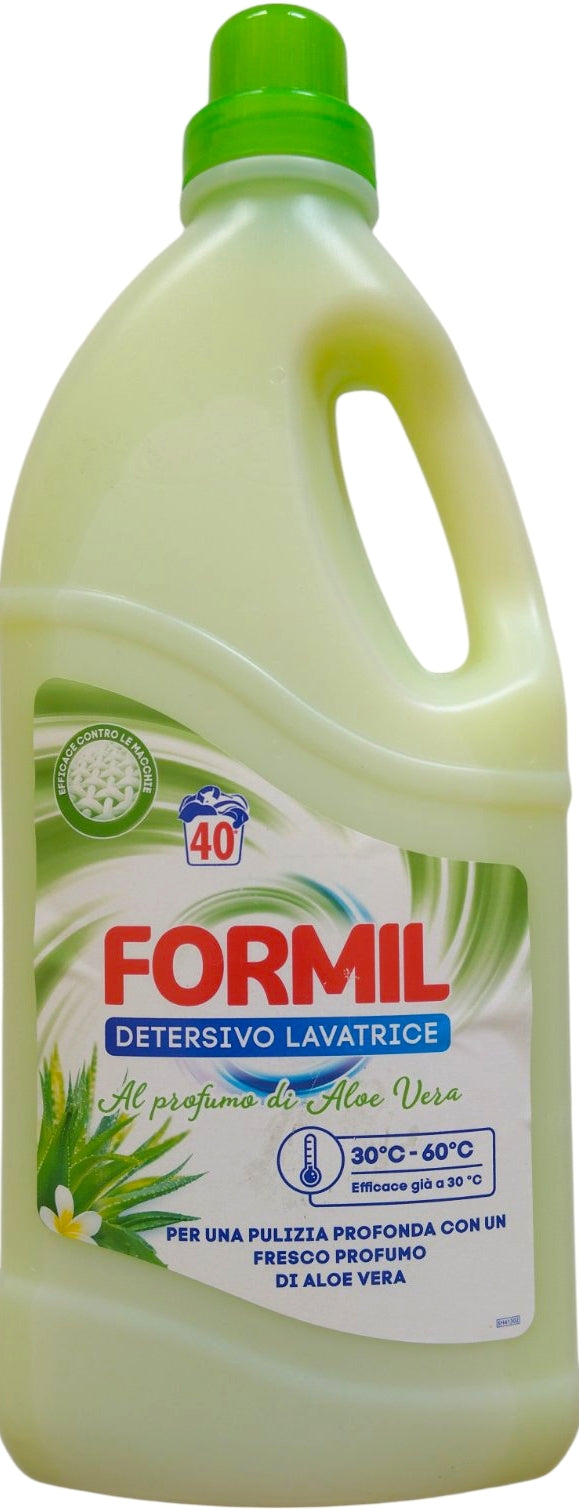 Formil Aloe Vera Liquid Laundry Detergent, 40 Loads, 2.2 L
