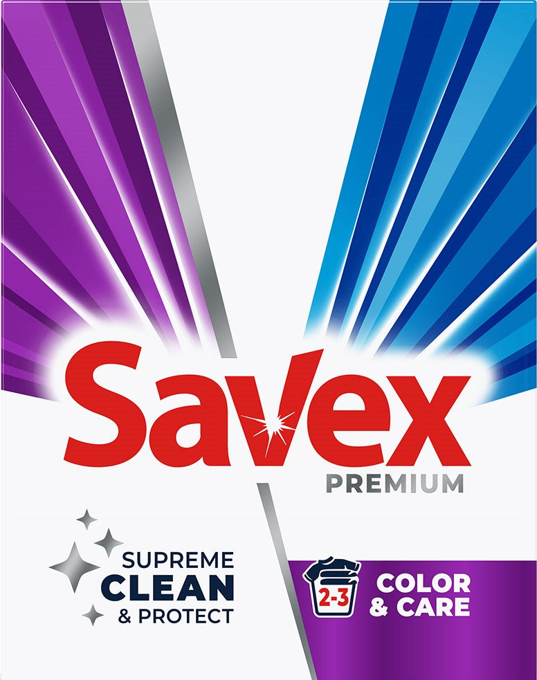 Savex Automatic Color & Care Laundry Detergent Powder, 400 g