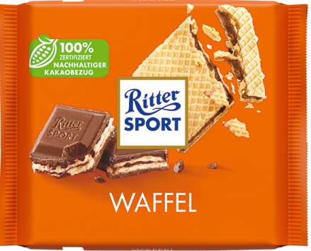Ritter Sport Waffle Chocolate, 100 g