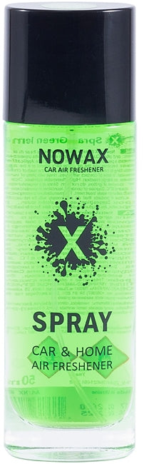 Nowax X Spray Green Lemon Car Air Freshener, 50 mL