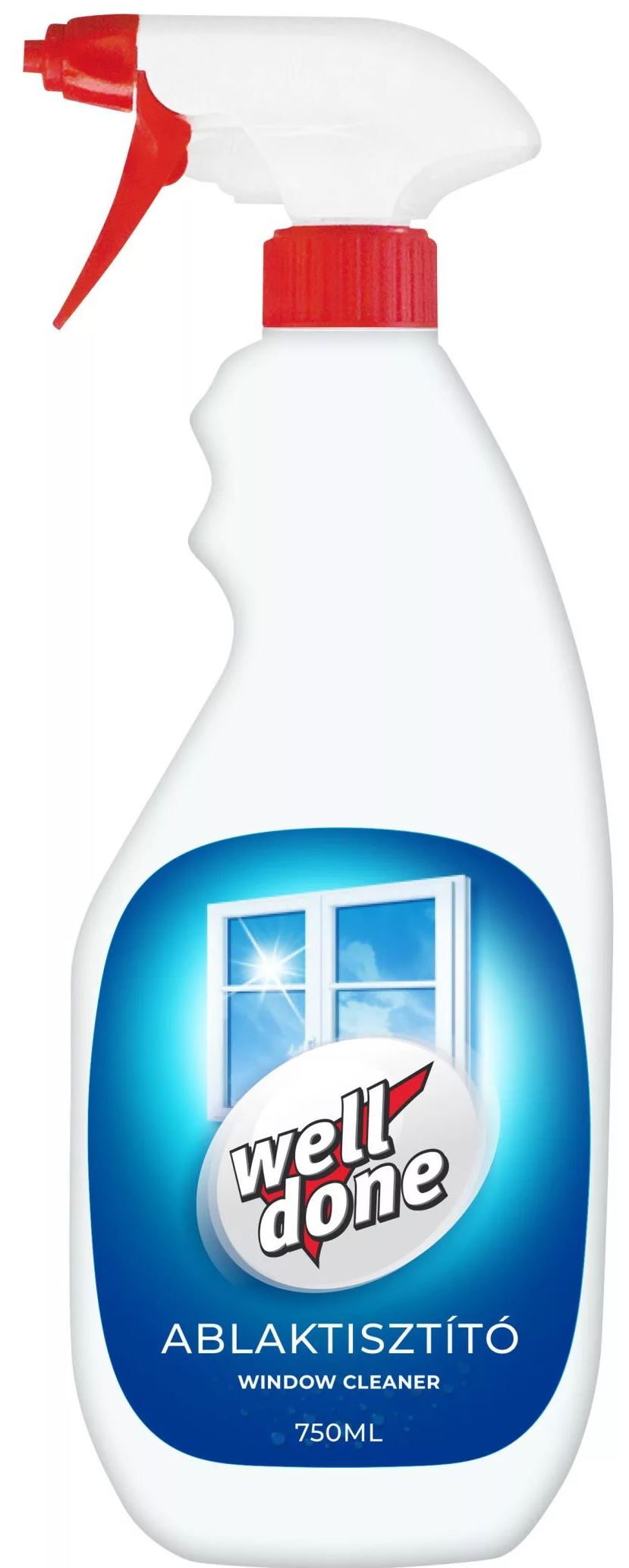 Well Done Window Cleaner Spray, 750 mL