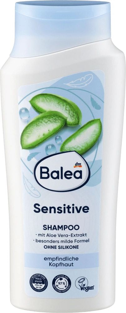 Balea Sensitive Shampoo for Sensitive Scalp, 300 mL