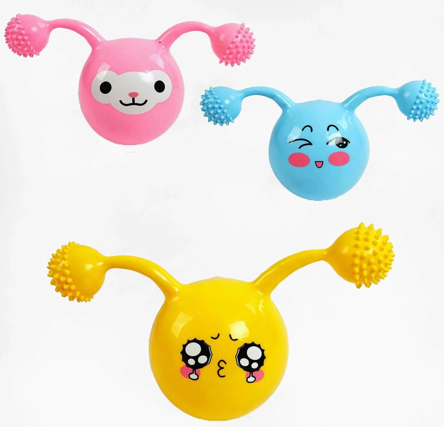60277 Smiley Rubber Bouncy Hopper
