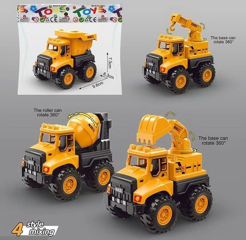 Toys 8842 Construction Vehicle in Bag