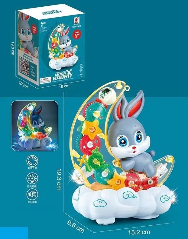 YJ-3043 Moon Bunny Musical Toy in Box