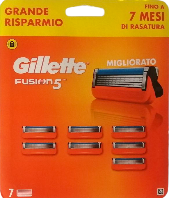 Gillette Fusion5 Razor Blade Refill Cartridges, 7 pcs (Price per 1 pc)