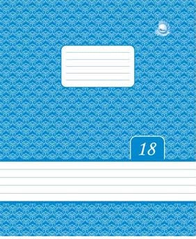 Tetrada Ruled Notebook, 18 Sheets - Image 2