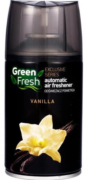 Green Fresh Vanilla Automatic Air Freshener Refill Spray, 250 mL
