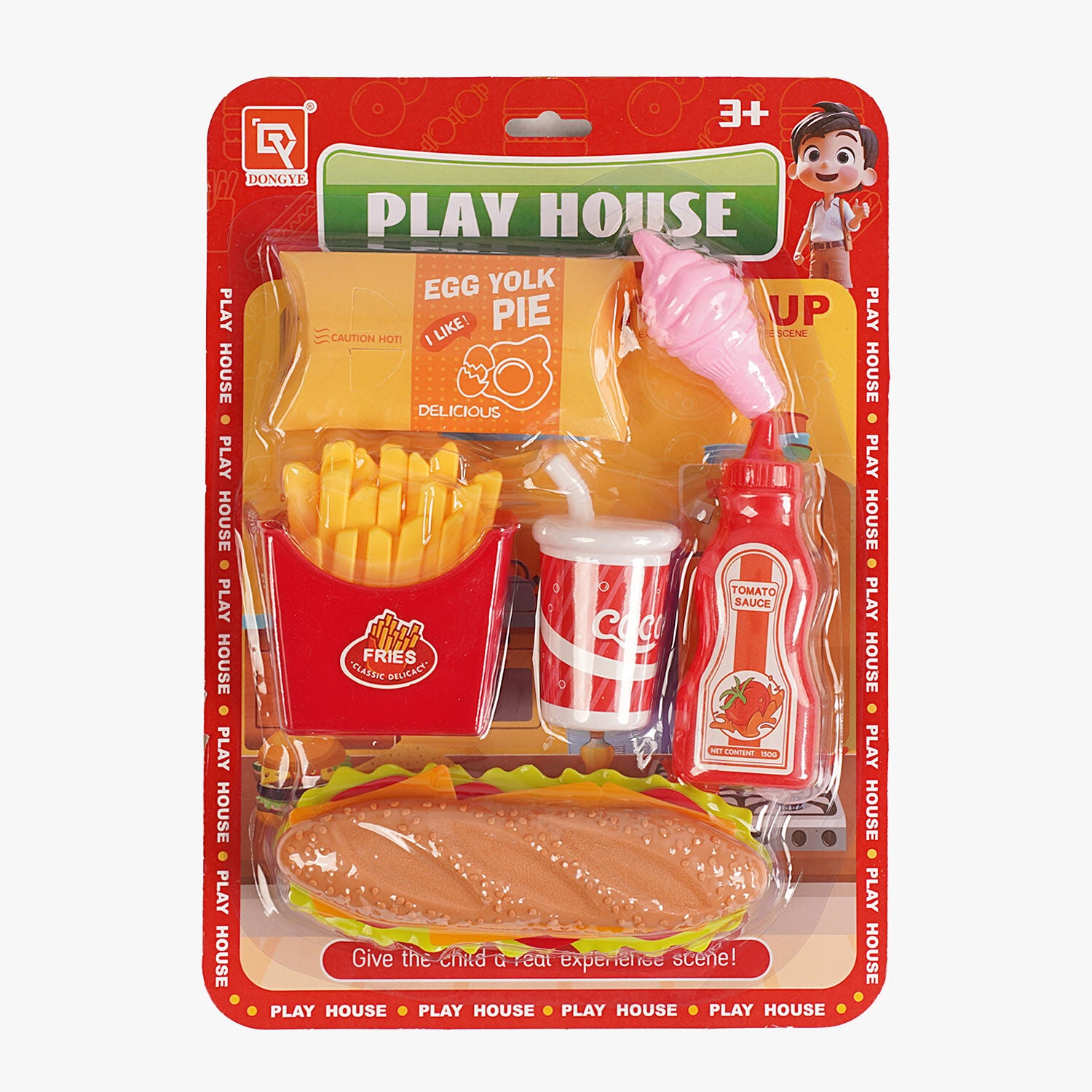 Dongye 185-136 Pretend Food Set