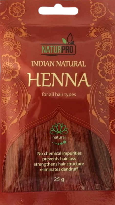 NaturPro Natural Indian Henna, 25 g