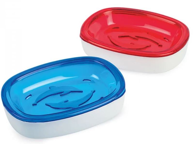 Urve Plastik UR-3136 Dolphin Colorful Soap Dish