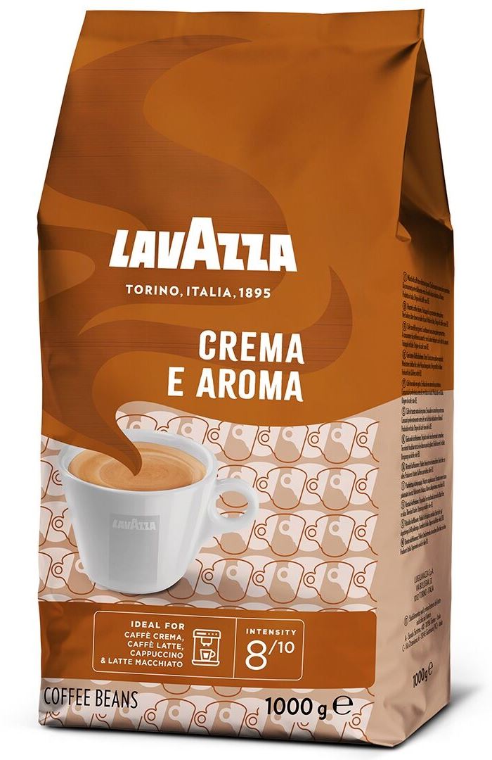Lavazza Crema e Aroma Whole Bean Coffee, 1 kg