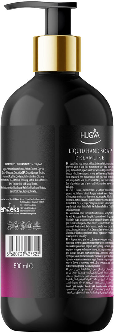 Hugva Luxury Dream Like Liquid Hand Soap with Pump, 500 mL - Image 2