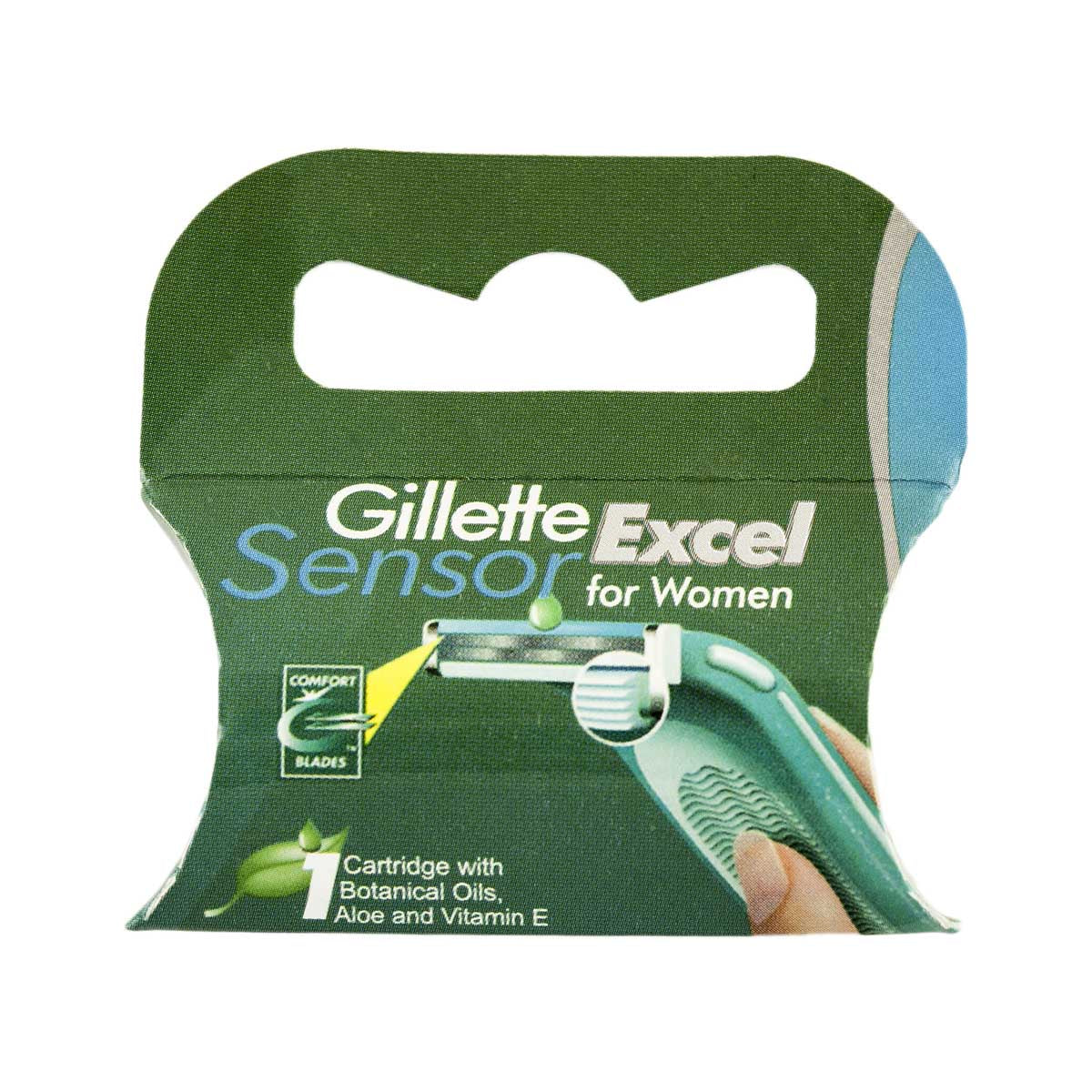 Gillette Sensor Excel Women's Razor Cartridge, 1 pc