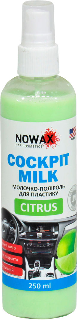 Nowax NX25226 Citrus Plastic Polish Lotion, 250 mL