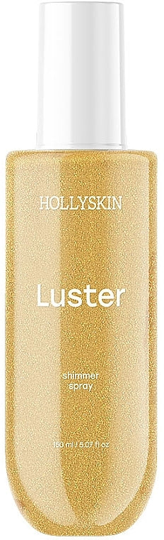 Hollyskin Luster Gold Body Shimmer Spray, 150 mL