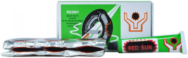Red Sun RS 3601 Rubber Patch & Glue Set, 36 pcs - Image 2