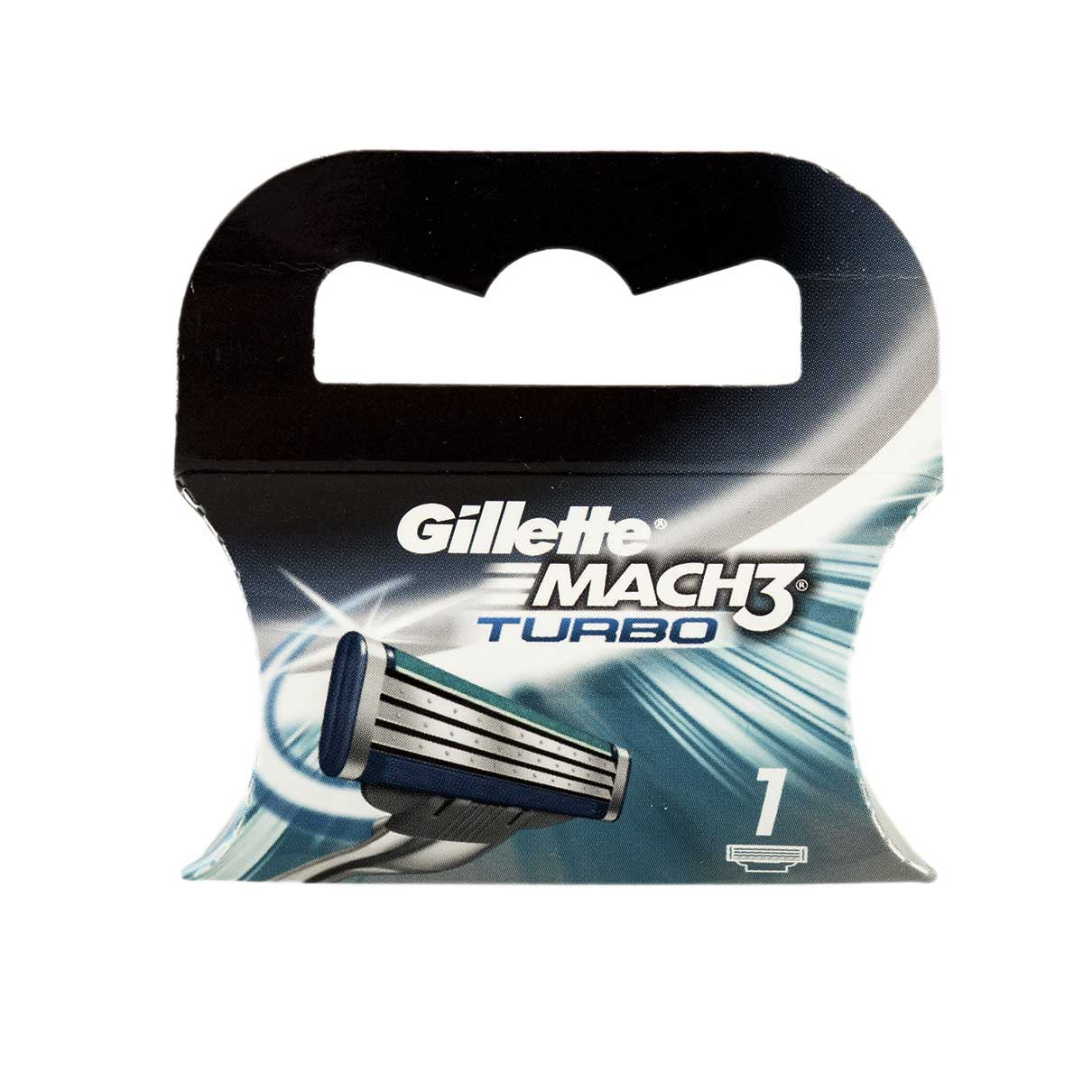Gillette Mach3 Turbo Razor Cartridge, 1 pc