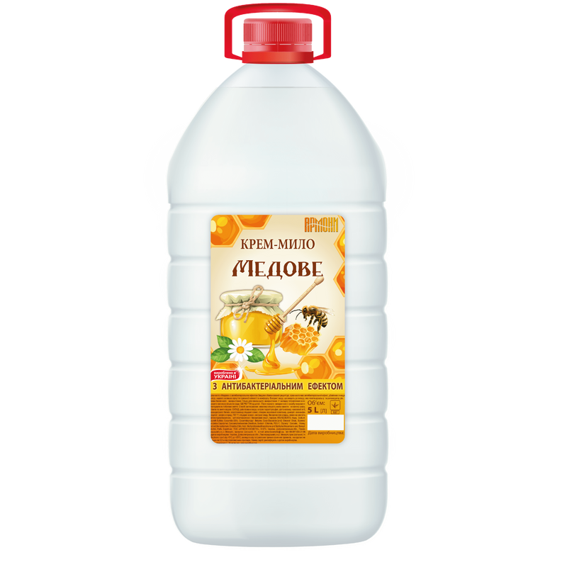 Armoni Honey Antibacterial Liquid Hand Soap, 5 L